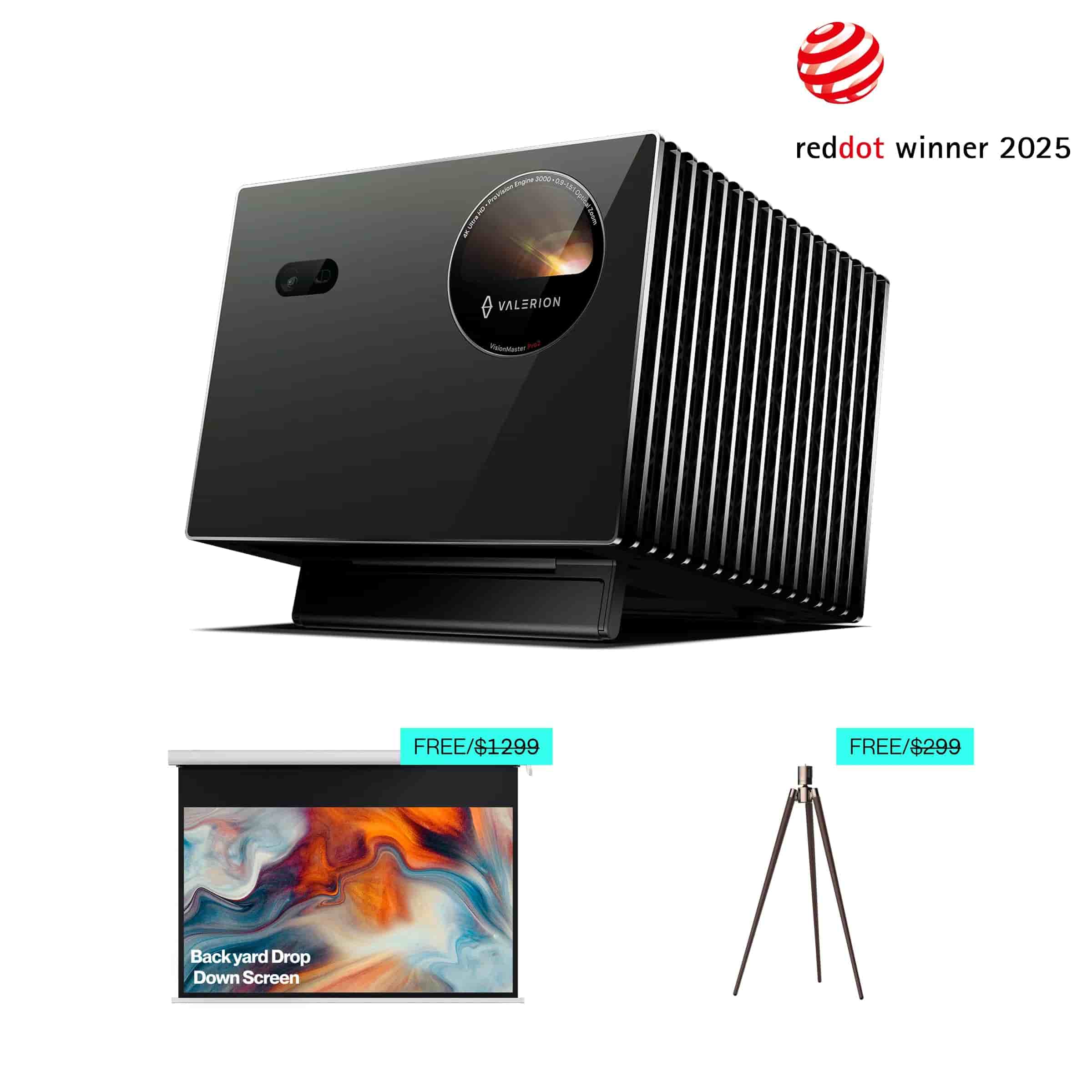 VisionMaster Max 4K RGB Triple Laser Projector | AWOL Valerion
