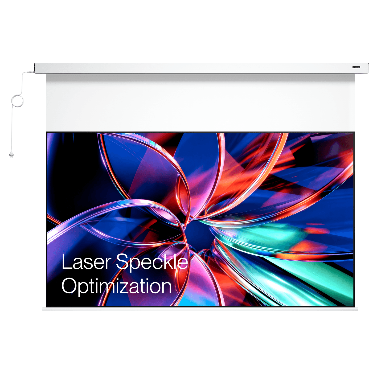 PureVision Anti-Speckle Motorized Matte White Screen | AWOL Valerion