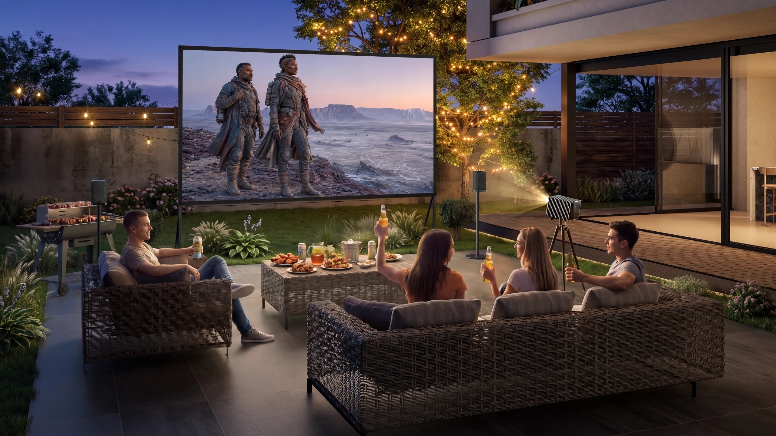 Elevated Backyard Entertainment Experience