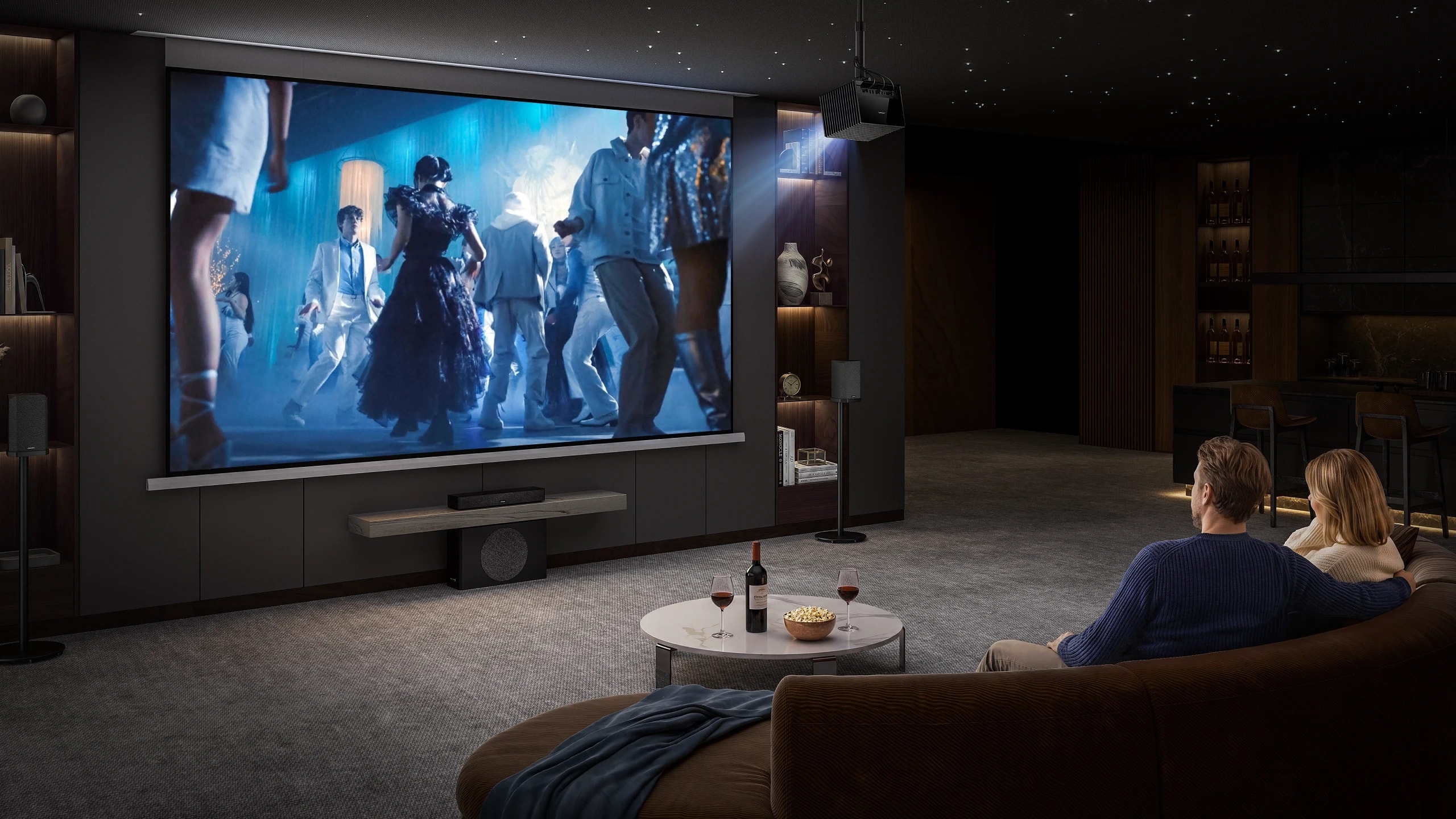 Cinematic Home Theater Experience