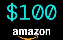 🏆$100 Amazon Gift Card × 5 Winners