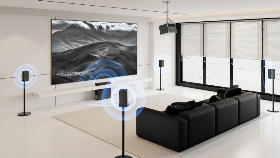 ThunderBeat speaker sound system for home theatre