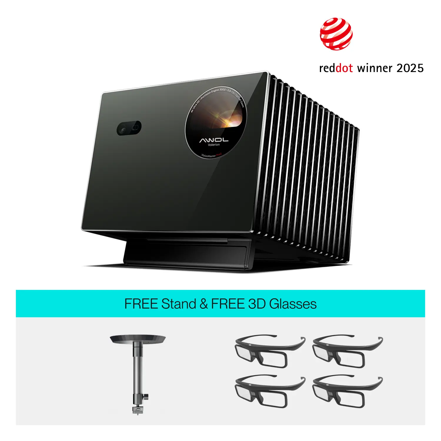 VisionMaster Pro 2 & Pro 4K RGB Triple Laser Projector | AWOL Valerion