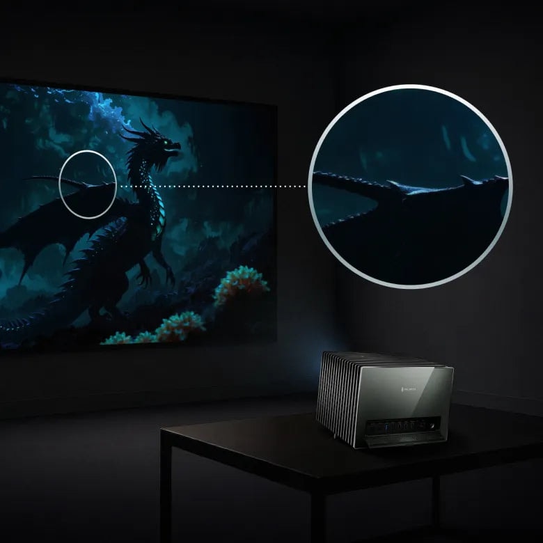 VisionMaster Pro 2 | マンケイブ向け 4K ゲーミングプロジェクター