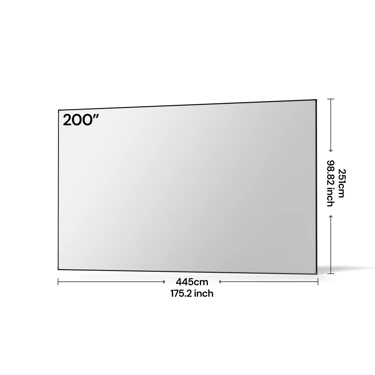 100''-220'' Matte White Screen | AWOL Valerion 100''-220'' Matte White Screen | AWOL Valerion