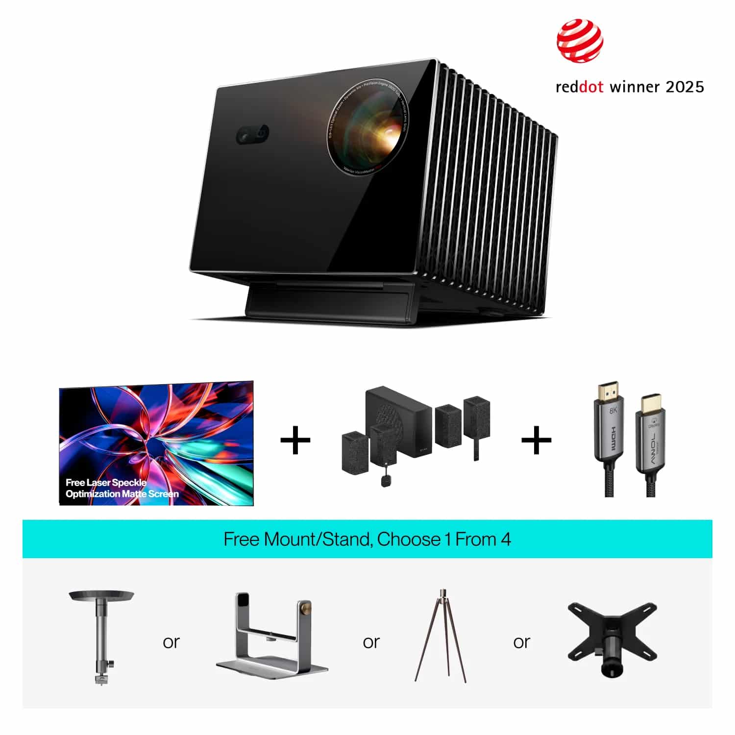 VisionMaster Max 4K RGB Triple Laser Projector | AWOL Valerion VisionMaster Max 4K RGB Triple Laser Projector | AWOL Valerion