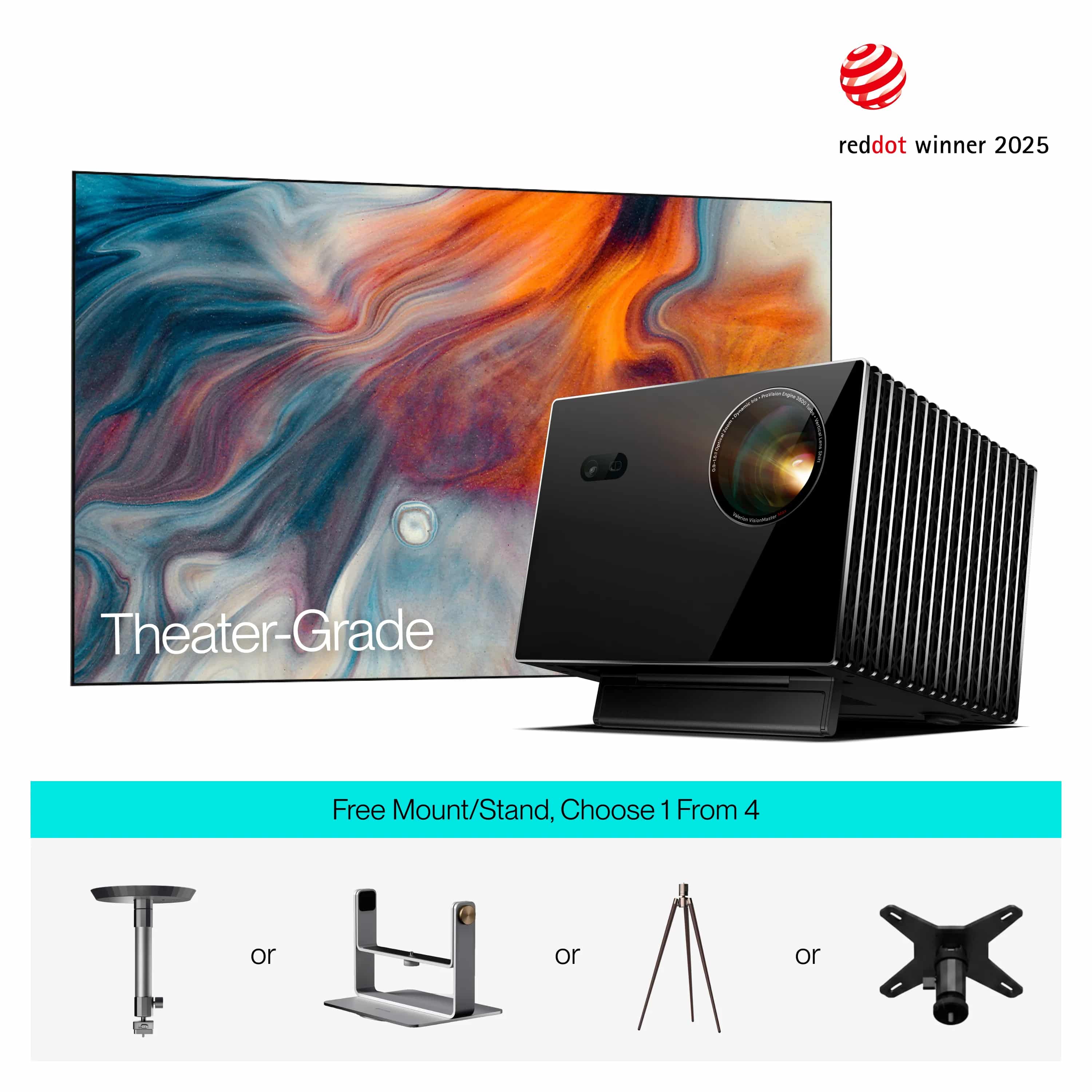 VisionMaster Max 4K RGB Triple Laser Projector | AWOL Valerion VisionMaster Max 4K RGB Triple Laser Projector | AWOL Valerion