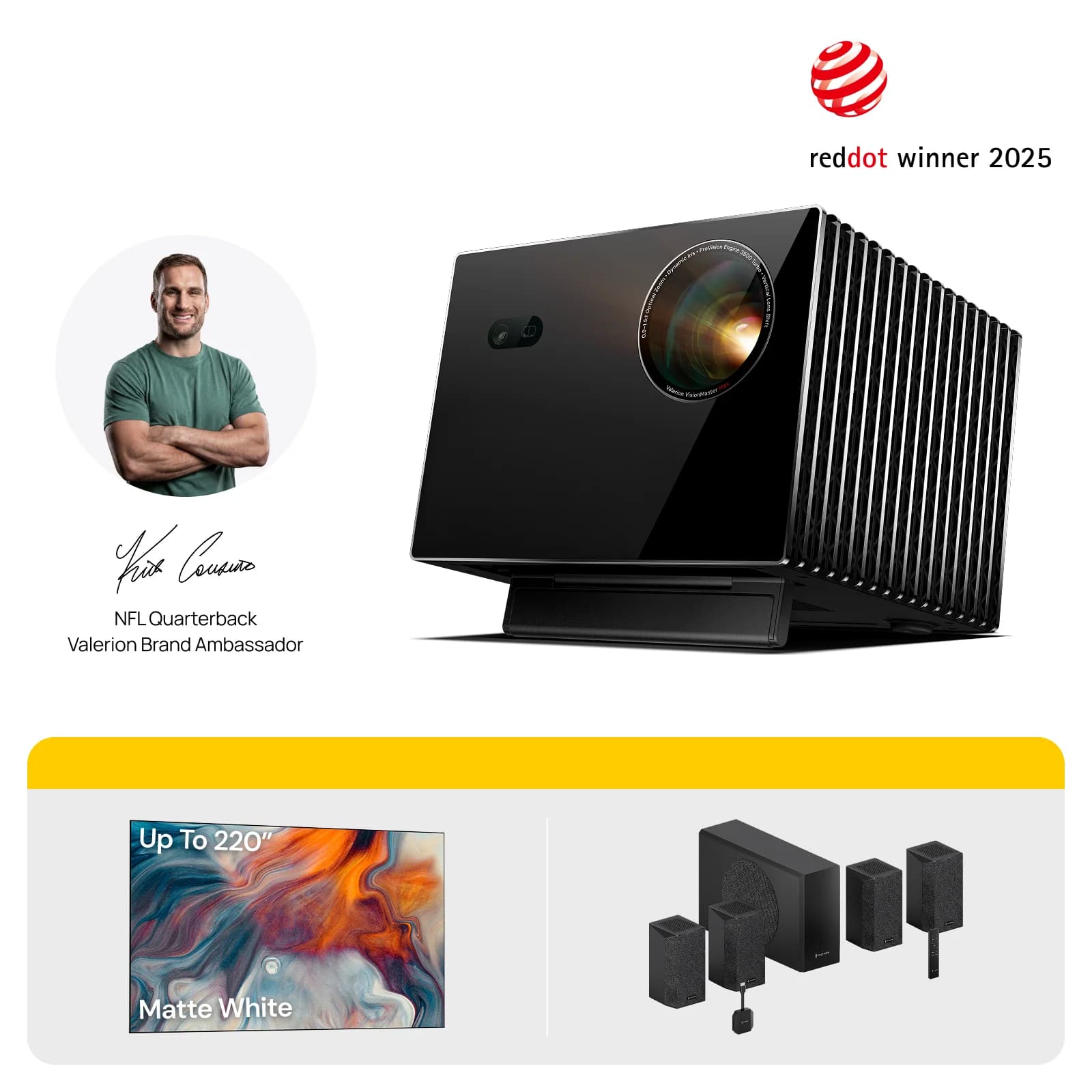 StreamMaster Plus 2 | 4K Backyard Laser Streaming Projector | AWOL StreamMaster Plus 2 | 4K Backyard Laser Streaming Projector | AWOL