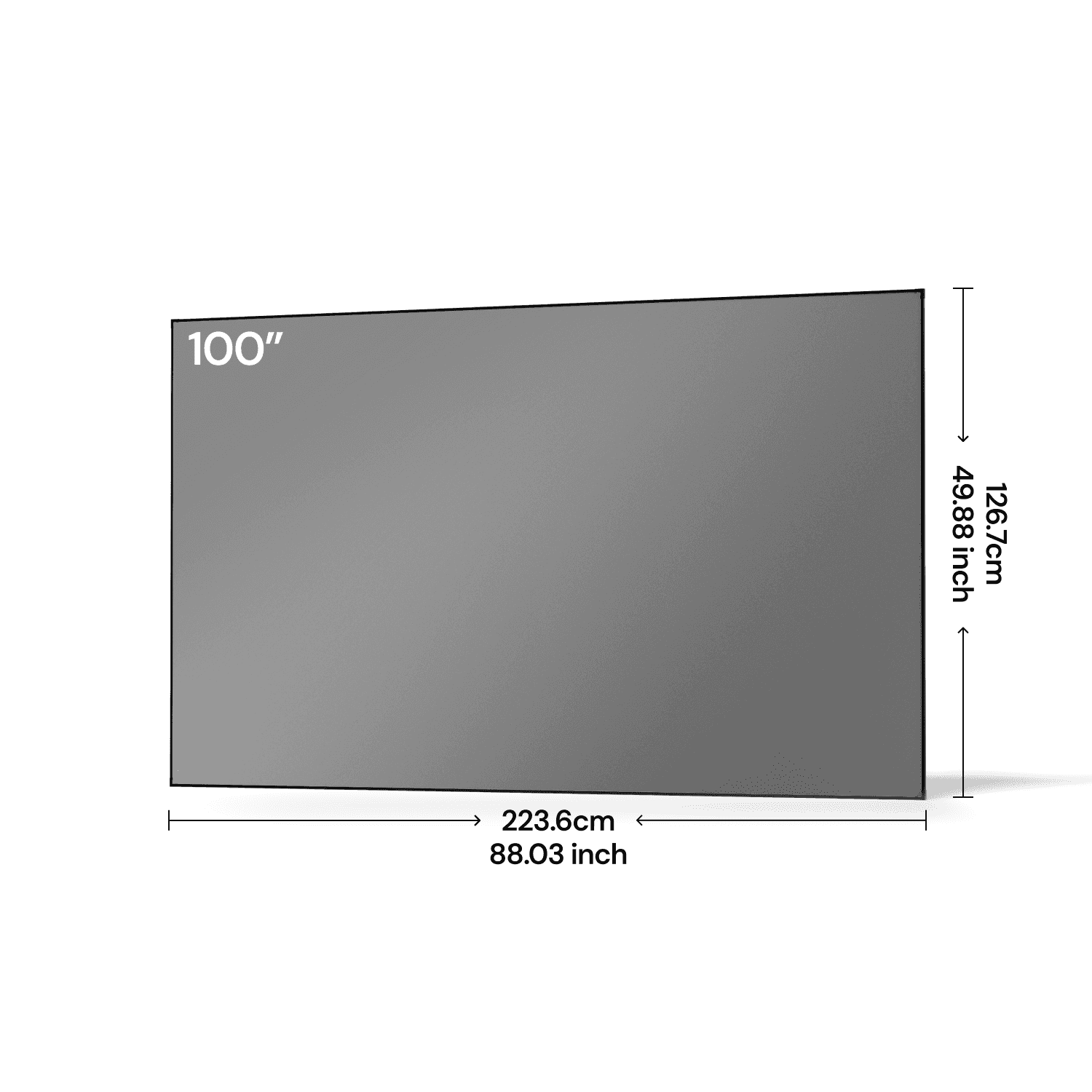 100インチ/120インチ フレネル環境光カットスクリーン | Valerion 100インチ/120インチ フレネル環境光カットスクリーン | Valerion